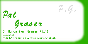 pal graser business card